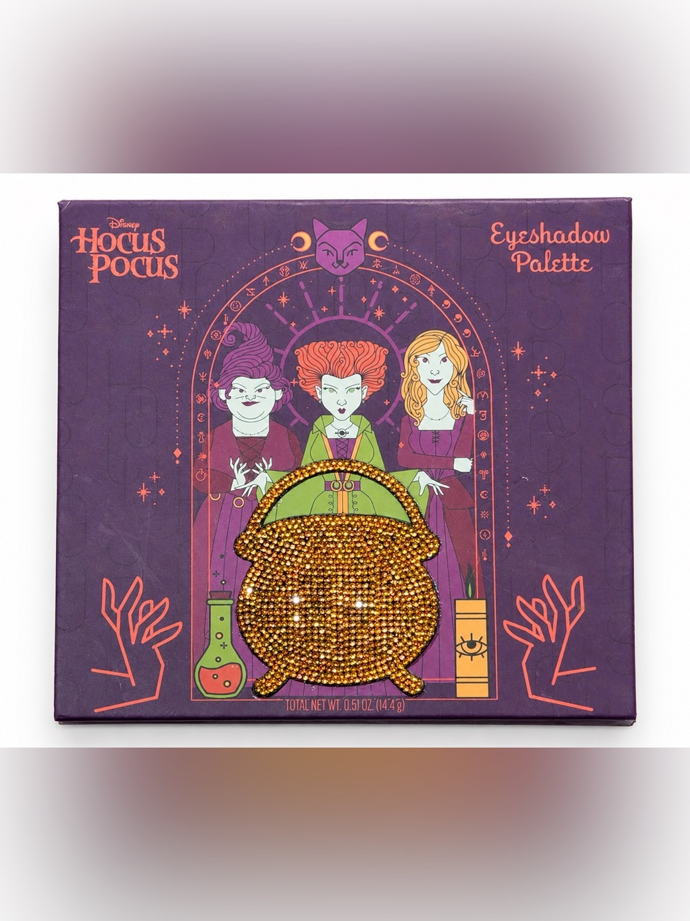 🧙‍♀️✨ Disney Hocus Pocus Eyeshadow Palette | 12 Shades | 0.51 oz | NWT 🎃